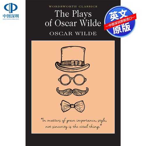 英文原版 The Plays of Oscar Wilde Wordsworth Classics 经典 文学小说