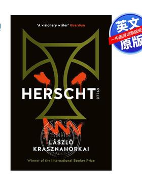 预售英文原版 赫希特 07769 Herscht 07769 精装 2025诺贝尔文学奖 Krasznahorkai, Laszlo 拉斯诺 作品