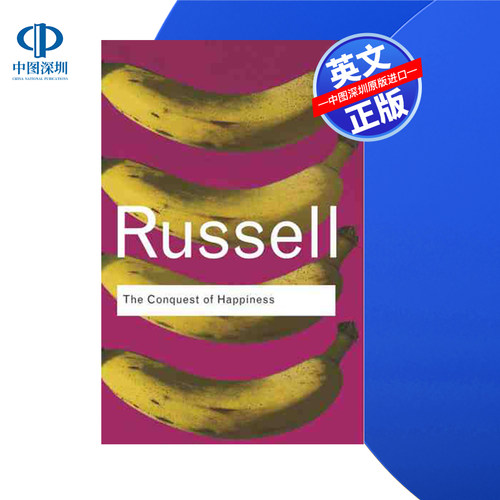 【预售 按需印刷】幸福的获得  The Conquest of Happiness  英文正版书籍