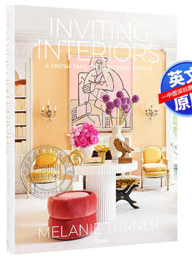 英文原版 Inviting Interiors 诱人的室内装饰 焕然一新的美丽房间 室内设计装修装潢风格案例指南 进口英文版正版书籍