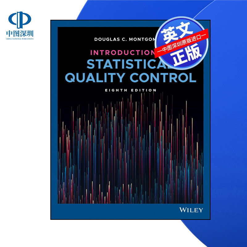 【预售 按需印刷】Wiley出版 统计质量控制概论 Introduction to statistical quality control 进口英文正版书籍