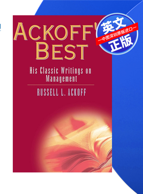 【预售 按需印刷】 阿科夫的管理经典著作 Ackoff's Best: His Classic Writings on Management 英文正版 进口书籍