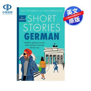 German 适合初学者 Stories 英文原版 for Olly 英语德语双语版 小语种学习 德语短篇小说 Richards Short Beginners
