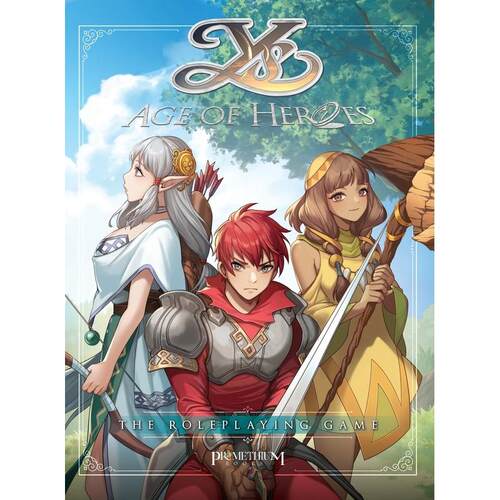【预售 按需印刷】英文原版 伊苏：英雄时代 游戏设定集 Ys Age of Heroes TPRG角色扮演游戏 进口原版正版书籍