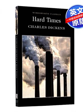 英文原版 Hard Times 狄更斯 CharlesDickens Wordsworth Classics 英国文学 外国文学 进口书