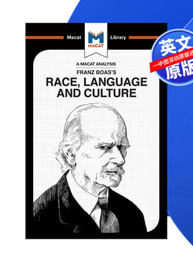 【预售 按需印刷】弗朗兹·博阿斯的种族、语言和文化分析 英文正版 Franz Boas's Race, Language and Culture 进口书