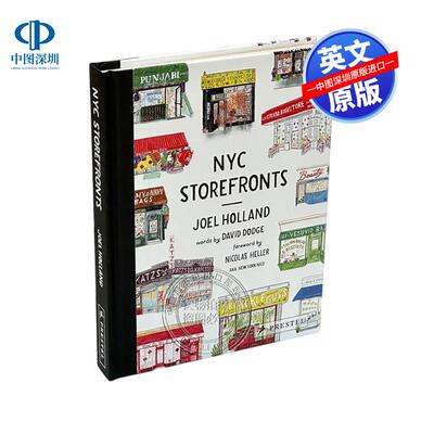 现货英文原版 纽约店面 NYC Storefronts