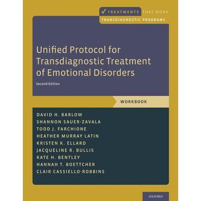 预售【按需印刷】英文原版 Unified Protocol for Transdiagnostic Treatment of Emotional Disorders情绪障碍跨诊断治疗的统一协