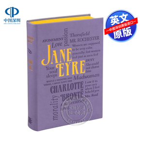简·爱 系列 Jane Eyre 书籍 英文原版 进口英文正版 词云经典