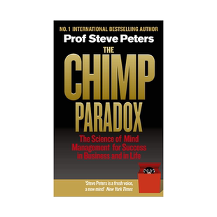 预售英文原版 黑猩猩悖论：控制非理性冲动 The Chimp Paradox 周末时报畅销书 Steve Peters  励志成功 个人提升 正版 进口书籍