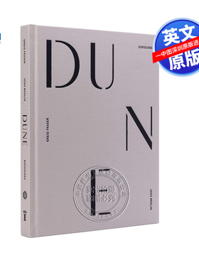 预售英文原版 沙丘1-2摄影集 精装 奥斯卡摄影奖得主Greig Fraser拍摄 电影幕后珍贵剧照 Dune Exposures 周边