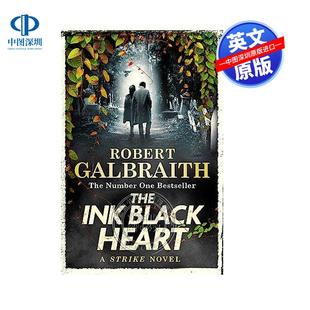 Heart 神探斯特莱克6 Book Strike Cormoran Black Ink The 墨黑之心 预售英文原版