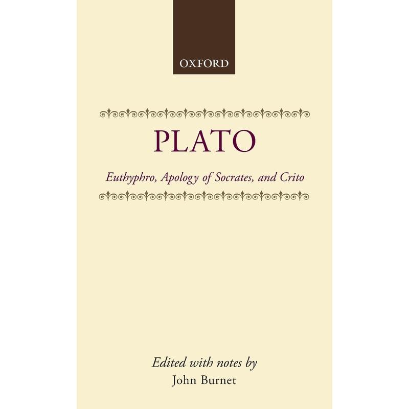 预售【按需印刷】英文原版 Euthyphro  Apology of Socrates  and Crito 欧绪弗罗篇、苏格拉底的申辩篇与克里托篇 牛津大学出版