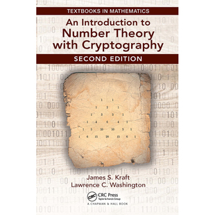 预售【按需印刷】英文原版 带有密码学的数论入门 An Introduction to Number Theory with Cryptography 原装进口正版书籍