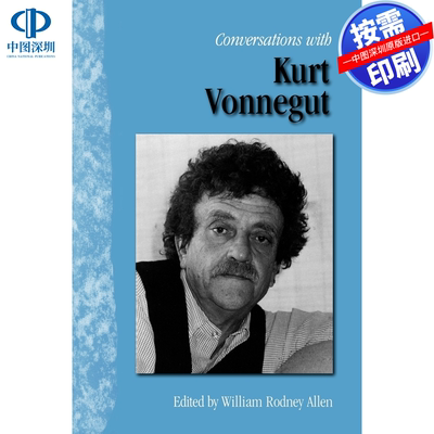 预售【按需印刷】英文原版 与库尔特·冯内古特的对话 Conversations with Kurt Vonnegut 原装进口正版书籍