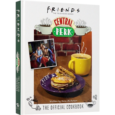 英文原版老友记咖啡馆50种食谱