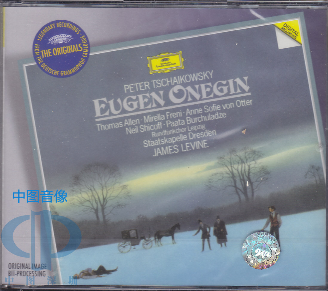 【中图音像】柴可夫斯基:叶甫根尼 奥涅金/莱文 2CD 4795883 环球