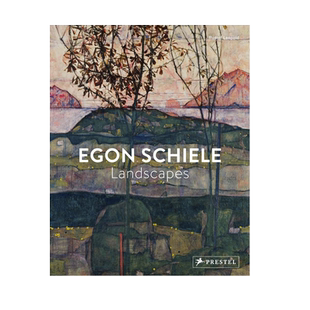 英文原版 埃贡席勒 景观 Egon Schiele: Landscapes 近百幅风景画画集 精装艺术书 画册 奥地利表现主义画家