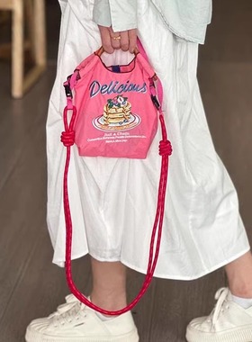 日本代购ballchain2025刺绣mini款可斜挎包迷你手提包女小包小号