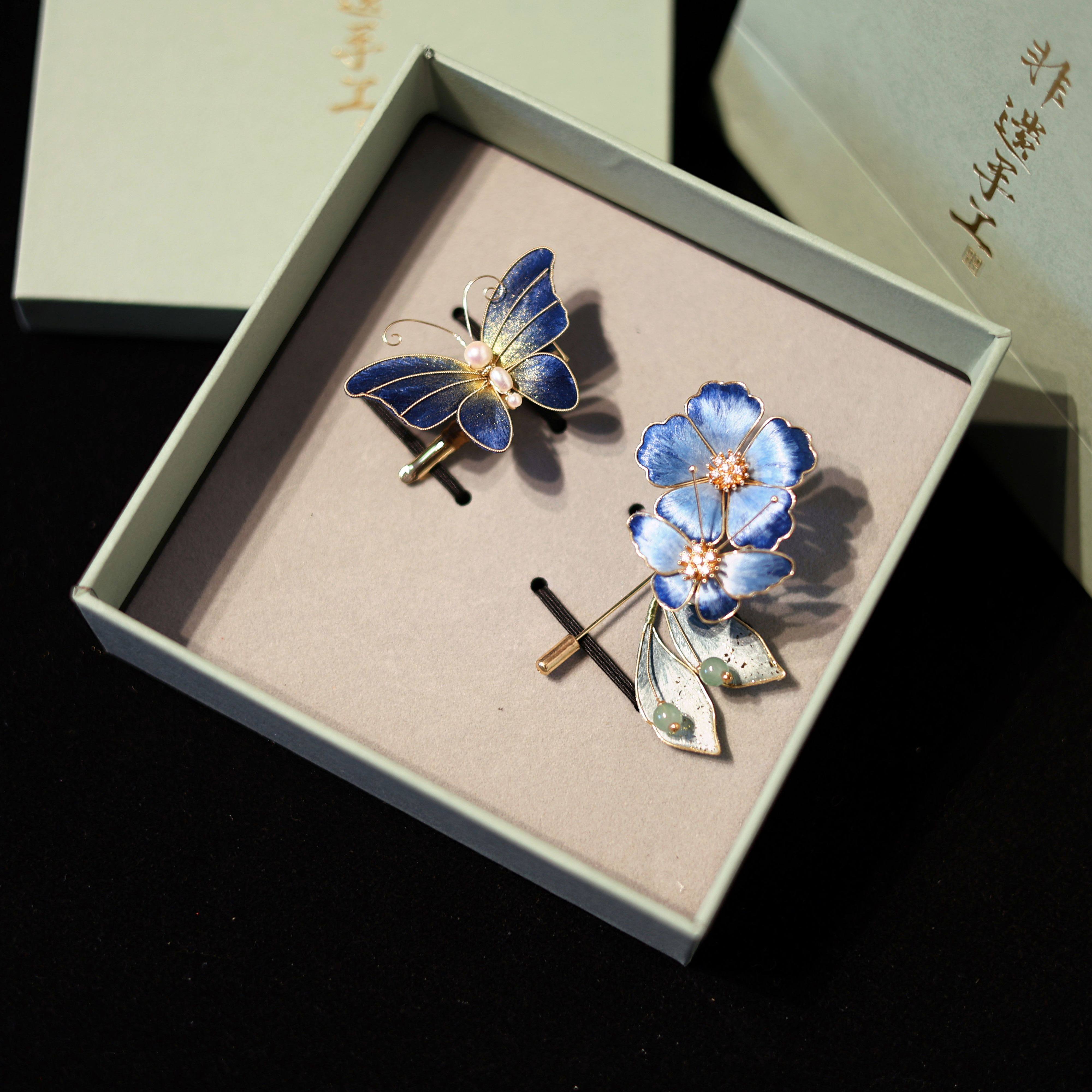 非遗手工绒花胸针发夹蚕丝线送妈妈老师教师节礼物汉服旗袍配饰,特色手工艺,刺绣,淘宝优惠券,粉丝福利购,淘宝优惠卷