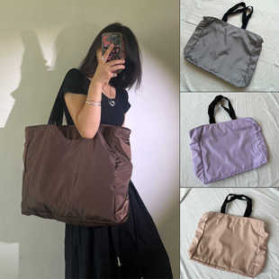 学生住校行李包大容量装衣服旅行包袋短途出差包牛津布待产女包