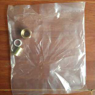 富莱克控制阀配件吸盐阀螺母软化阀上的吸盐口接头铜螺帽接吸盐管