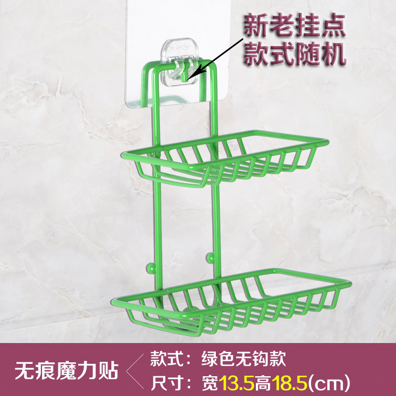 免打孔双层吸盘肥皂盒创意壁挂肥皂架沥水香皂盒卫生间置物架皂托
