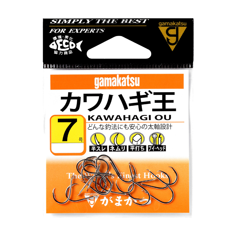 海钓鱼钩伽玛卡兹扒皮鱼剥皮鱼钩