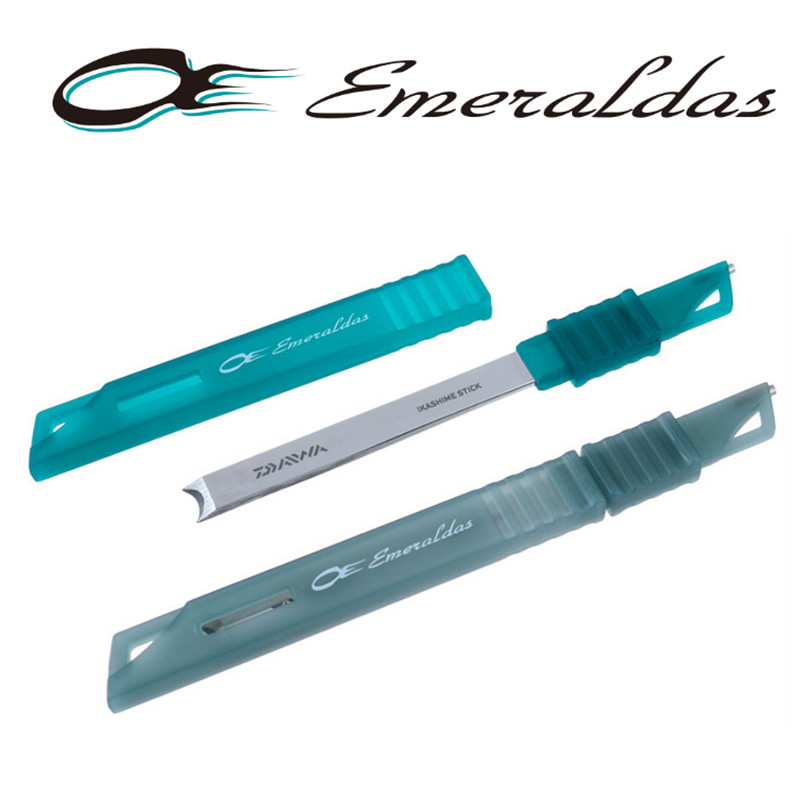 日本达亿瓦DAIWA迷你便携式墨鱼鱿鱼神经刀鱿鱼钩伞钩矫正器海钓