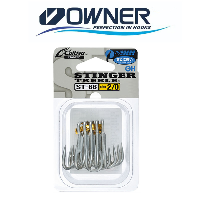 ST66加强粗条三本钩欧纳海钓路亚