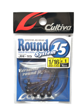 欧娜球形铅头钩路亚钩JH-15日本owner欧纳软虫钩 带血槽钩11565