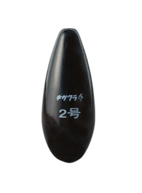 日本进口Kizakura卡萨酷拉 黑鲷水中 铅坠 矶钓阿波配重漂