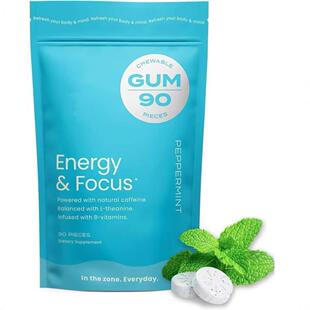 NeuroGum Energy Caffeine Mints (90 Pieces) - 能量咖啡因薄荷