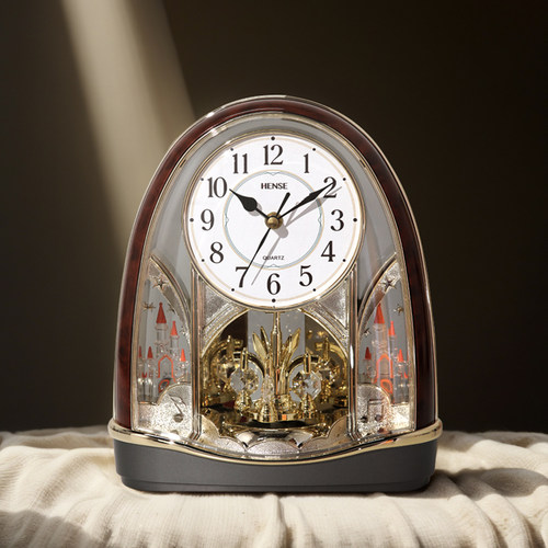 汉时欧式静音座钟旋转底座