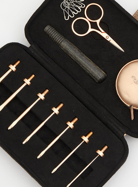 knitpro可拆卸钩针钩织毛衣手工编织毛线针勾针工具全套装初学者