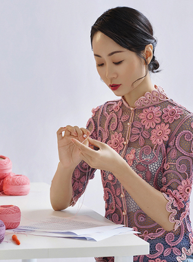 8#蕾丝【花千骨】DIY编织材料包