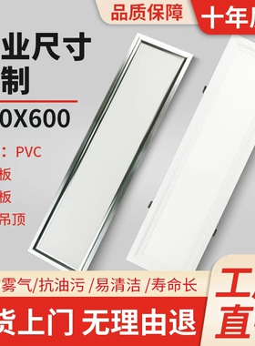 集成吊顶平板灯专业定制尺寸10x120厘米20x120厘米15x120厘米灯