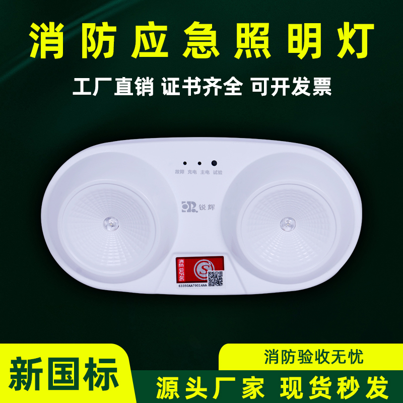 消防应急壁挂式照明灯安全出口过道楼梯口疏散灯紧急停电备用壁灯
