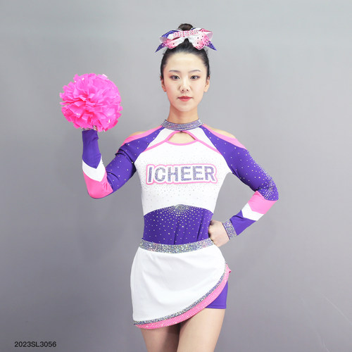 恋上啦啦操服装套装演出短裙