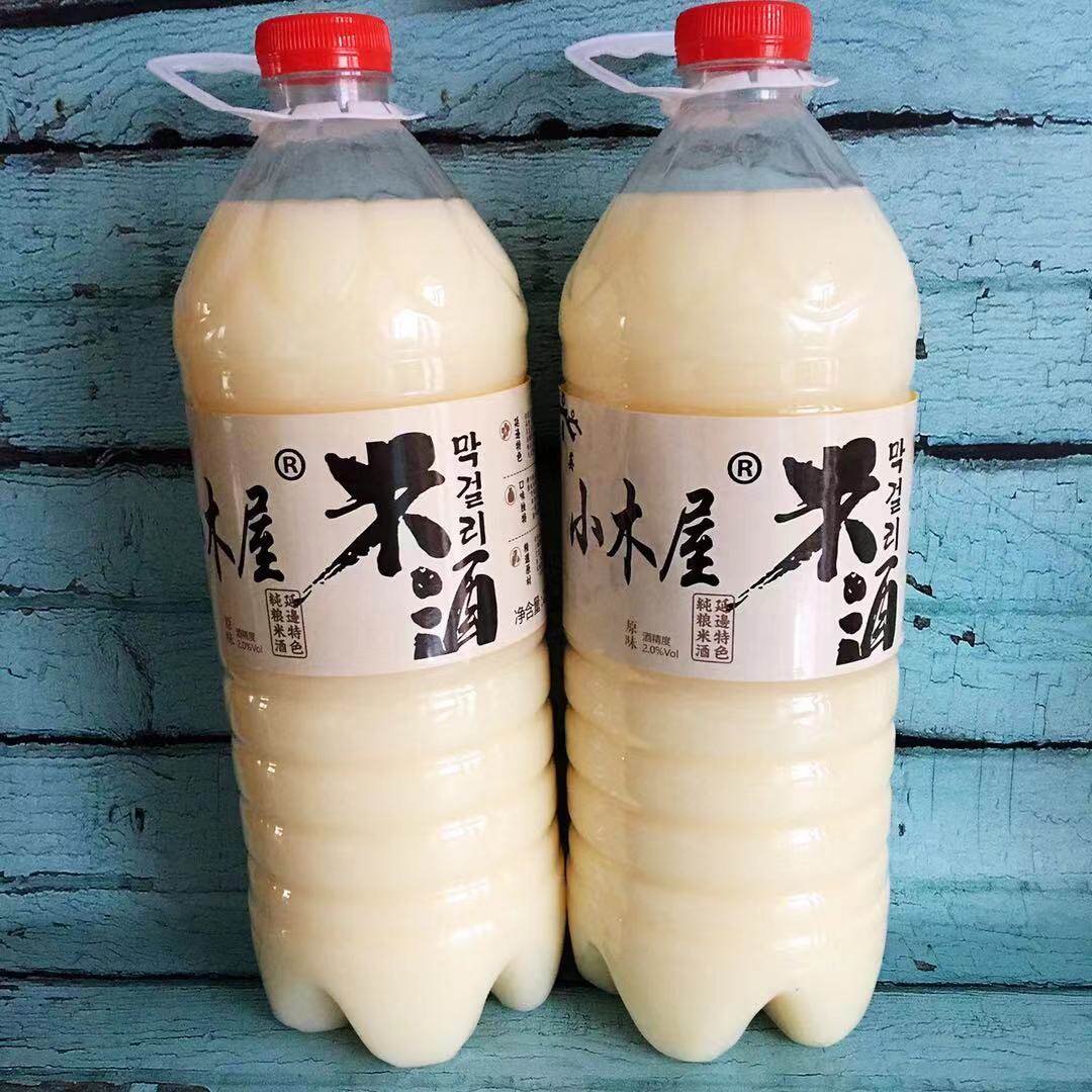 延边米酒 5斤原味 朝鲜族米酒小木屋米酒 糯米米酒延吉米酒韩式米