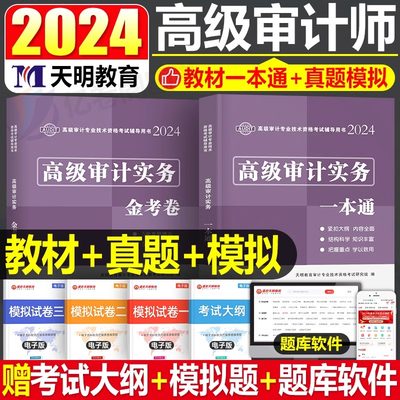 2024高级审计师教材真题