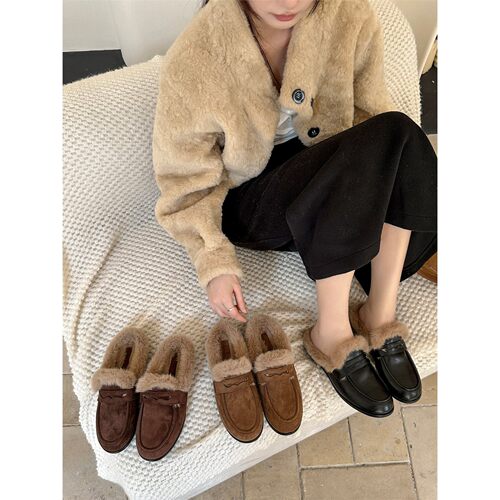 XIAOJIUWOshoe加绒毛毛