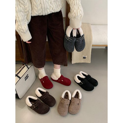 SHOE-REN内增高勃肯鞋女