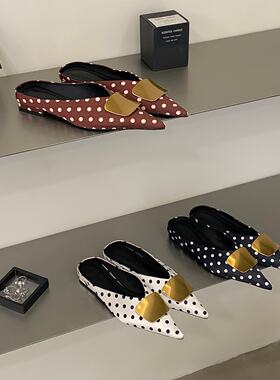 SHOE-REN法式复古风尖头