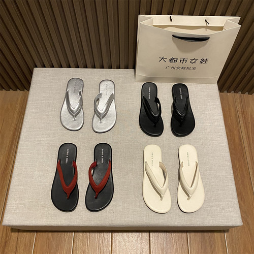 2025韩国小众极简夹趾人字拖鞋女