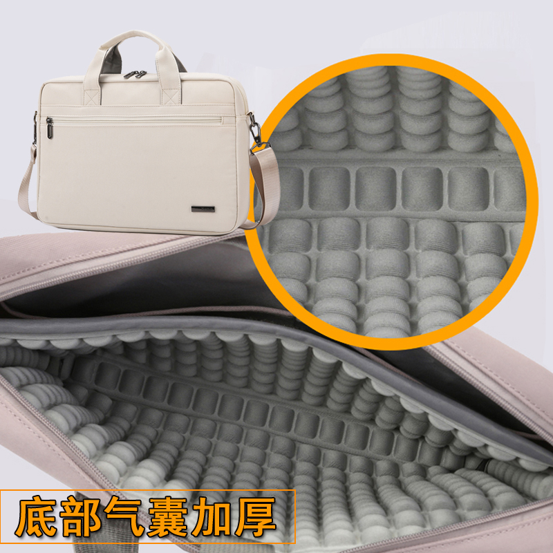 14寸笔记本电脑包轻薄14寸16寸女生15寸男女通用适用于联想拯救者Y7000P小新华为笔记本包气囊加厚底部气囊