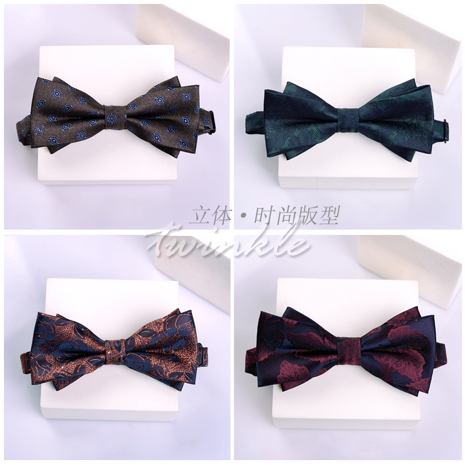 西装领结新郎伴郎英伦婚礼棕咖蝴蝶结韩版正装衬衫配饰立体时尚潮,服饰配件/皮带/帽子/围巾,领结,淘宝优惠券,粉丝福利购,淘宝优惠卷