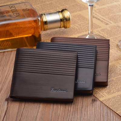 men wallets purse short male ID Card holder wallet money bag