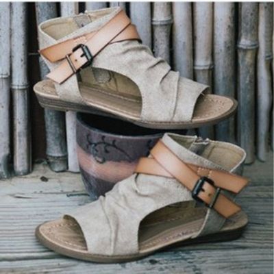 ladies flat sandals summer shoes women sandal big size 41 42