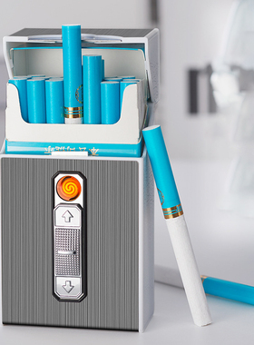 USB rechargeable cigarette lighter 20 cigarette lighter boxe